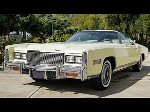 1976 Cadillac Eldorado Convertible Walk-around Video
