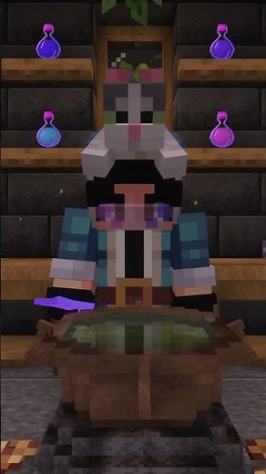 ASMR - Sleep Potion in Minecraft! 🍵 #minecraft #whispers #sleep #asmrsounds #viralvideo
