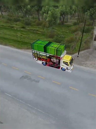 Jual hasil tebang bambu fart 2 bussid mod truck #shortvideo #shorts