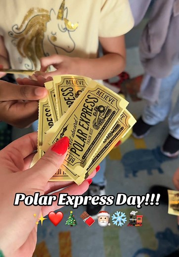 Polar Express Day Surprises for My Class