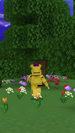 I Added Sprinting Fredbear To Minecraft..😱