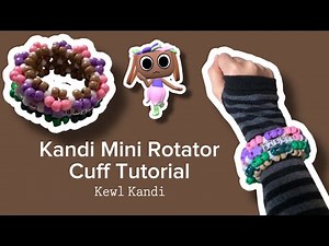 Kandi Mini Rotator Cuff Tutorial // BEGINNER FRIENDLY!! // Kewl Kandi