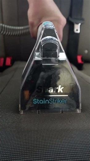 Deep Cleaning Car Seats with the Shark Stain Striker! #carcleaning
