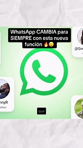 WhatsApp está a punto de cambiar por completo con la llegada de los nombres de usuario. Muy pronto podrás compartir tu usuario en lugar de tu número de teléfono, lo que mejorará tu privacidad y hará mucho más fácil agregar nuevos contactos. En este video te explico cómo funcionará, qué ventajas tendrá y por qué es una de las actualizaciones más importantes que ha recibido WhatsApp en años. ¿Reservarás tu nombre de usuario en cuanto esté disponible? #WhatsApp #Android #iPhone