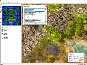 Map editor presets file
