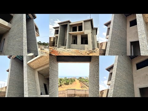 The Total Cost Of Designing This Luxury Home With Natural Stone Cladding | Cost Of Building In Ghana