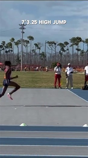 Dontavious Hill | High Jump Coach on Instagram: "7’3.25 High Jump."