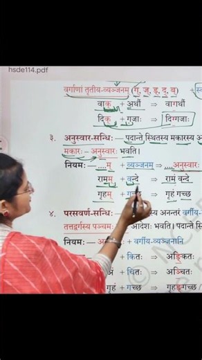 Why म Becomes anuswar in Sanskrit #Sanskrit #Anuswara #SanskritGrammar
