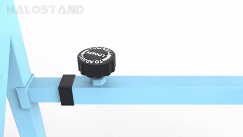 Universal Keyboard Stand, Z-style Heavy-Duty Piano Stand, Adjustable and Portable Piano Keyboard Stand for 61 and 88 Keys, Blue