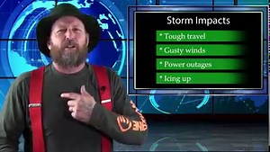 Here we go again, only this time we're getting wind and rain, and lots of it! | Hillbilly Weatherman