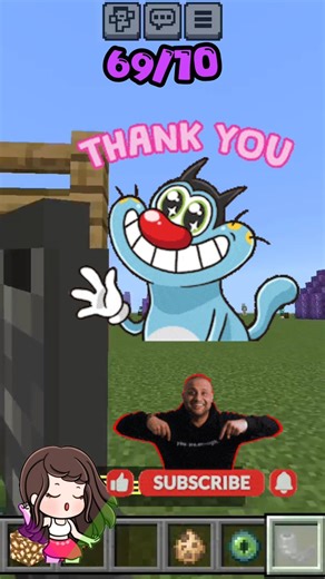 Minecraft: Which cat did it better?🤔||@Dracuuplayz #minecraft #youtubeshorts #viral #shorts