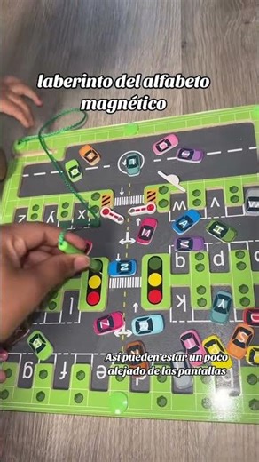 Unleash Learning Fun: Magnetic Alphabet Maze for Kids!#educationaltoys #alphabetmaze