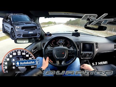 2018 Dodge Durango R/T 5.7 HEMI (365 HP) | V-MAX, 0-100 km/h. Demo and HIGHWAY TEST.