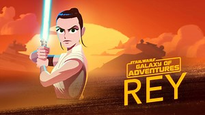 90K views · 2.2K reactions | The Force calls to Rey as she embraces her destiny on a path to becoming a Jedi. Watch more Galaxy of Adventures shorts now on the Star Wars Kids YouTube channel! | Star Wars | Facebook