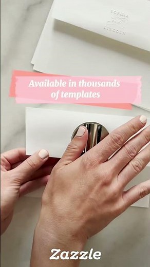 Custom Wedding Embossers from Zazzle #customembosser #paperembosser #customweddingembosser