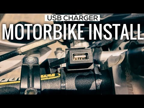 Install A USB Charger On A Motorcycle ｜ Featuring Honda CRF 250L (300L / 250 Rally / 300 Rally)