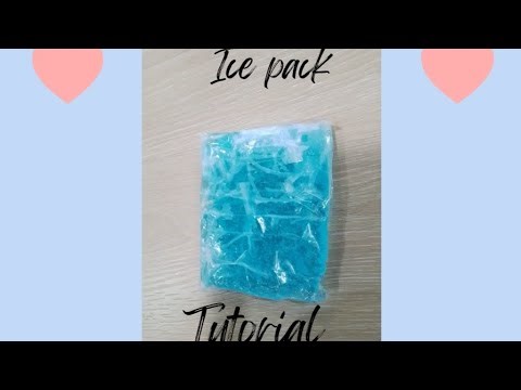 Ice pack tutorial 😀