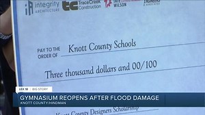 Gym reopens after flood damage