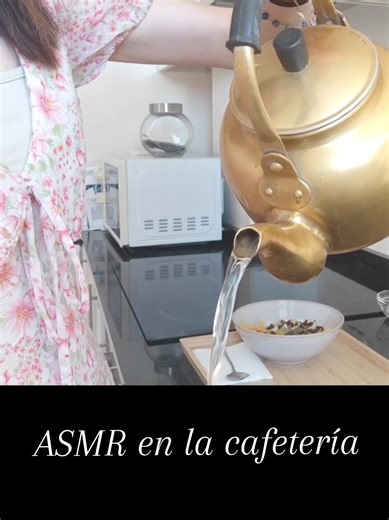 ASMR en la cafetería: Susurros y Relajación