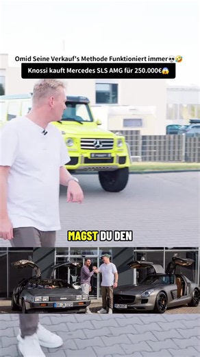 Omid Seine Verkauf's Methode Funktioniert immer💀🤣 #knossi #knossitotal #omidmuazzen #slsamg #omidclips @Knossi 🤴 @Omid Mouazzen
