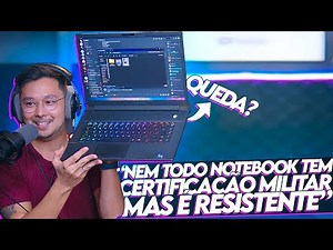 O Alienware M16 R1 é RESISTENTE A QUEDAS?! - TESTE NA PRÁTICA