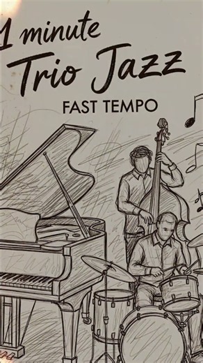 Trio Jazz Fast Tempo