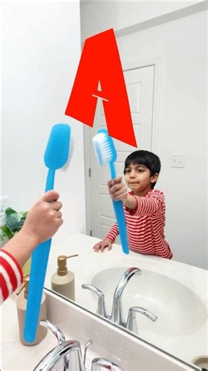 Learn ABCD In The Morning Brush Your Teeth! 🪥🦷