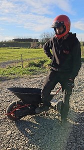 4M views · 42K reactions | Where is he off to on this Motorized Wheelbarrow? #motorizedwheelbarrow | Paton Machines | Facebook