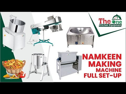 Namkeen Making Machine Full Set | Farsan Machine | Farsan Making Machine | Automatic Namkeen Making