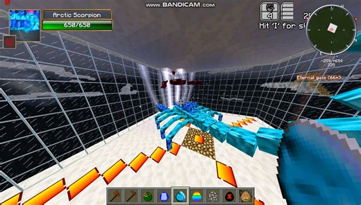 Minecraft mob battle overlord scorpion vs Arctic scorpion