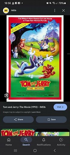 Happy Belated 33rd Anniversary Tom & Jerry The Movie (1992)