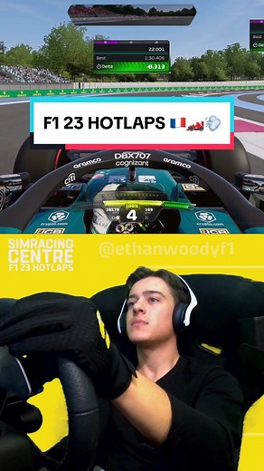 F1 23 Hotlaps Around the French Grand Prix with Simracing Centre Setups!