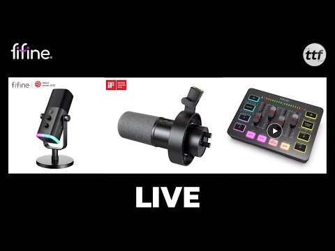 [LIVE ESPECIAL] The Tech Files + Fifine (Cupons de desconto EXCLUSIVOS e SORTEIO)