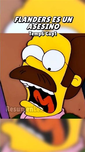 😮 Flanders es un asesino