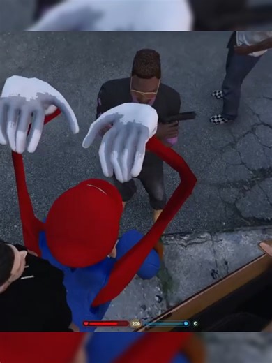 Mario Trolling GTA RP Funny Moments #gtarp #gta #gtaonline #gta5 #fivem