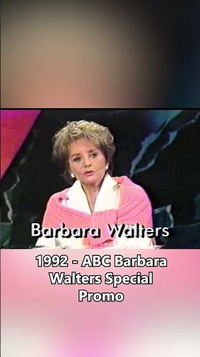 1992 - ABC Barbara Walters Special Promo - theVHSfiles