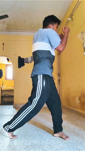 Home boxing workout 🔥💪 #shorts #boxing #homeboxingworkout #goneshpradhan