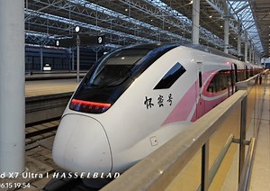 中国铁路S504（市郊铁路504次）古北口→北京北 CRH6F-A全程原速右侧展望(POV)