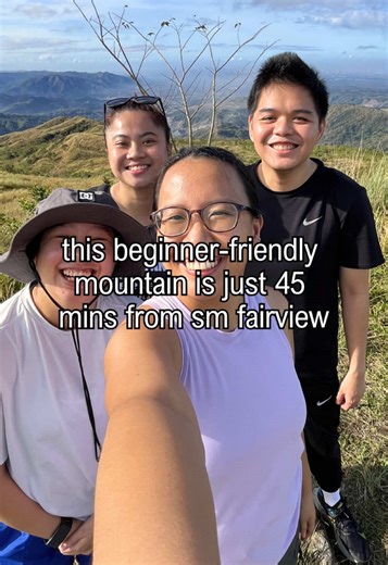 fyi: rizal has so many beginner-friendly mountains ⛰️ and mt. balagbag is probably the easiest one i've hiked so far! 🥾 #mtbalagbag #montalbanrizal #travelph #natureph #hikingph