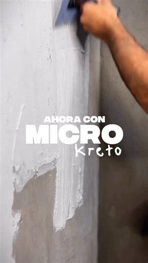 𝗦𝗨𝗣𝗘𝗥 𝗞𝗥𝗘𝗧𝗢 Venezuela on Instagram: "🎨 Con Micro Kreto podrás disfrutar de un revestimiento de alta calidad que protege tus espacios de manera eficiente y perdurable. 🟡 ¡Comprálo en más de 30 puntos de venta a nivel nacional! Revisa nuestras historias destacadas para conocer la lista completa. Micro Kreto ofrece una amplia gama de opciones de diseño, desde acabados lisos y minimalistas hasta texturas más rústicas. 🔵 Fácil mantenimiento: Este sistema es muy fácil de limpiar y mantene