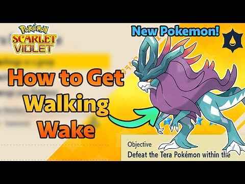 How to Get Walking Wake in Pokemon Scarlet and Violet - NEW POKEMON Raid Event!