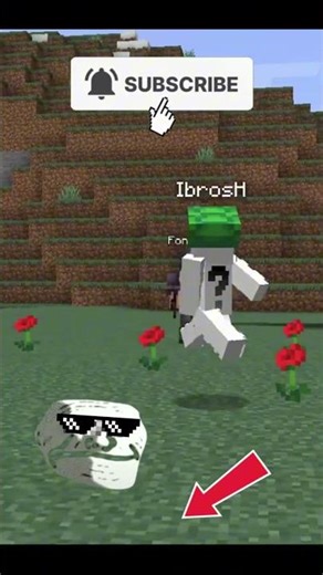 HEROBRINE got TROLLED by me in Minecraft #minecraft