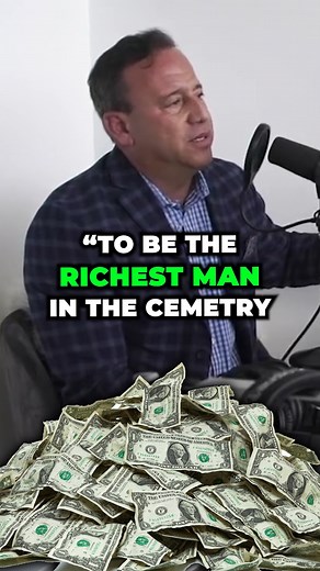104K views · 1.5K reactions | My father taught me one of the most valuable lessons: Don't be the richest man in the cemetery. #MeltzerMotivation | David Meltzer | Facebook