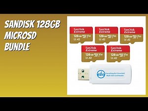 REVIEW (2026): SanDisk 128GB MicroSD Bundle. Features