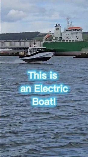 A 100% electric boat! Artemis Technologies with their eFoiler electric propulsion system.