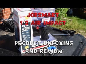 jobsmart 1/2" Composite Air Impact Wrench review