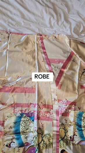 Woman robe satin soft .#GiftIdeas #TikTokMadeMeBuyIt #robe #chrismasgifts