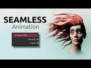 Blender Tutorial - Seamless Hair Animation with Geometry Nodes