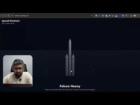 I built SpaceX Rocket Simulator with Codex & I was blown away