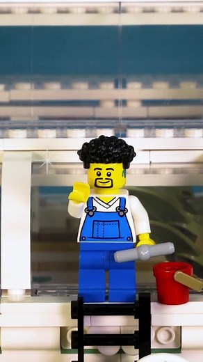 LEGO | Spotless results from recycled materials! Our transparent elements contain 20% recycled artificial marble. And we think that’s clearly... | Instagram